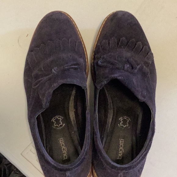 Bugatti Navy Suede Loafers - Picture 2 of 6